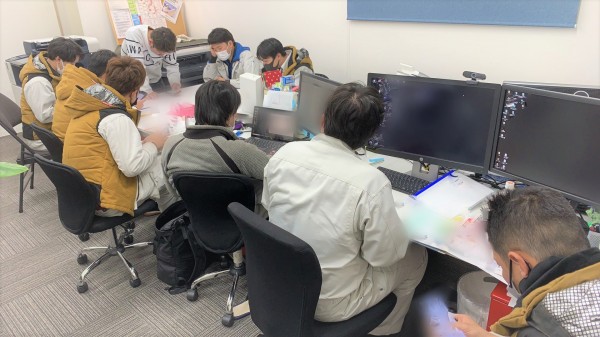 今年最初の安全衛生協議会の画像