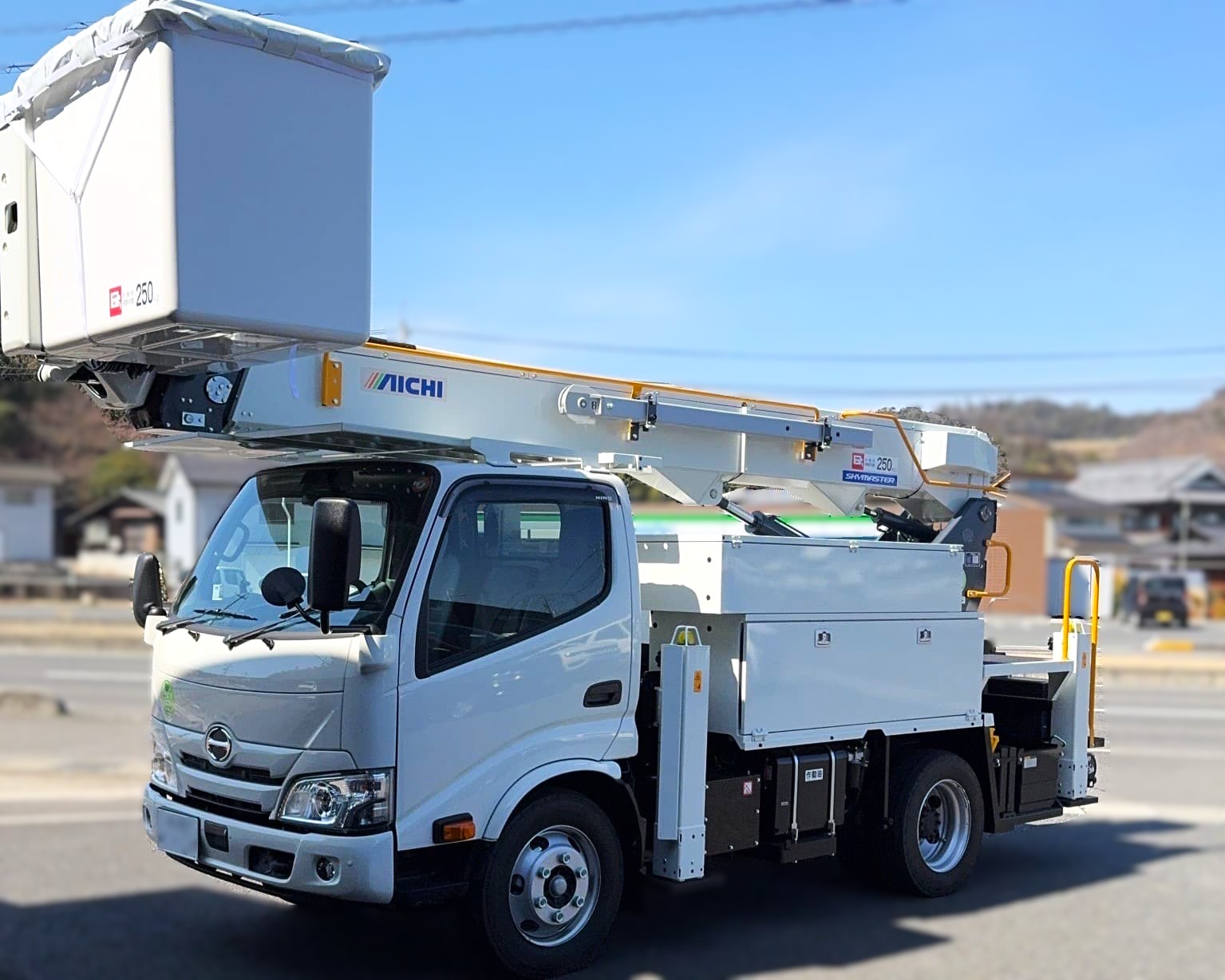 最新高所作業車の導入の画像